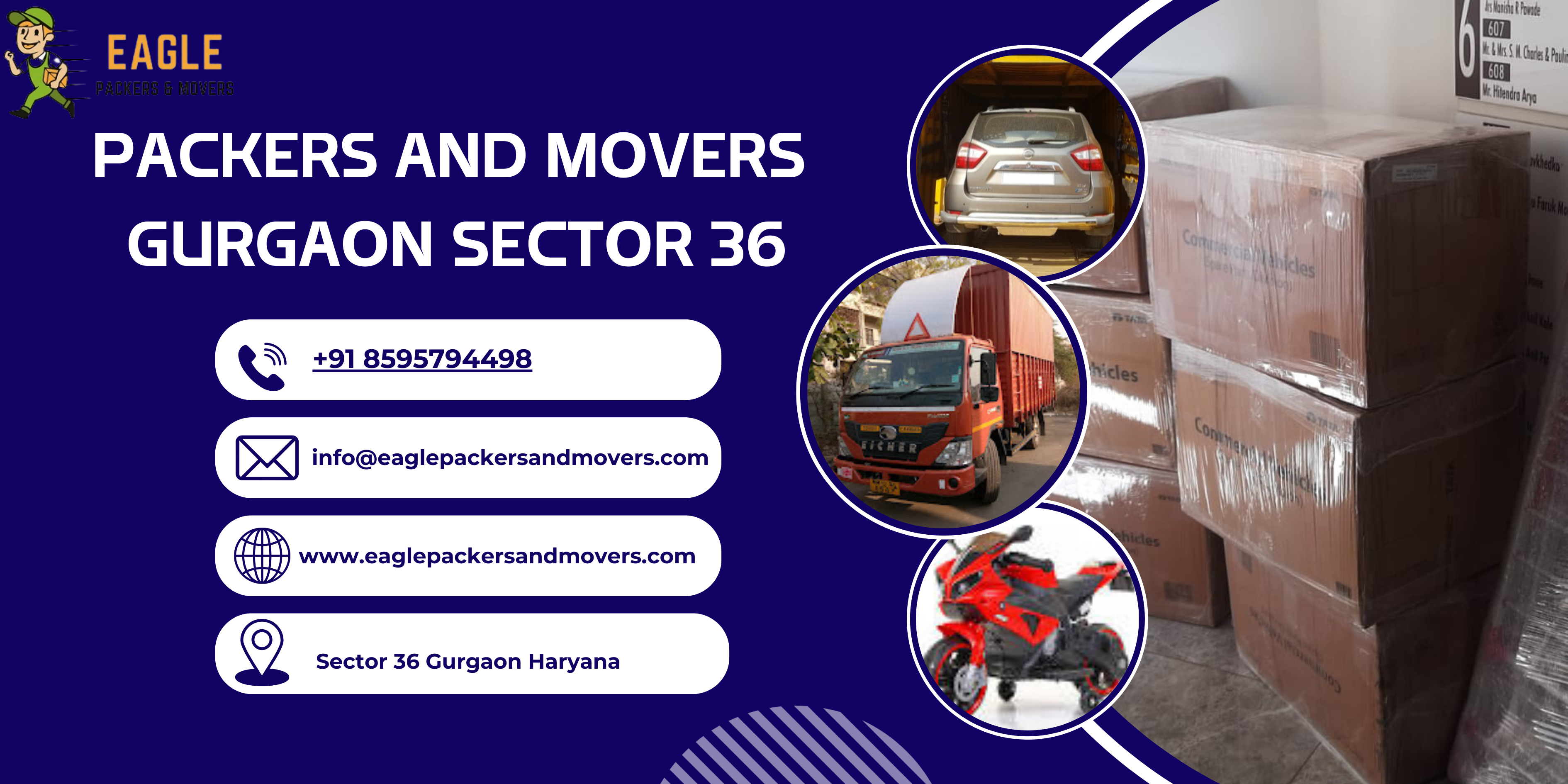 Packers and Movers Gurgaon Sector 36 